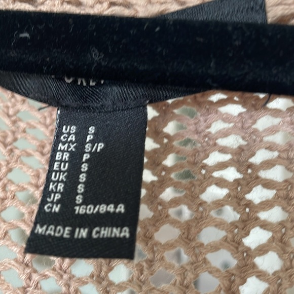 F21 Open Knit Cardigan - Picture 3 of 5